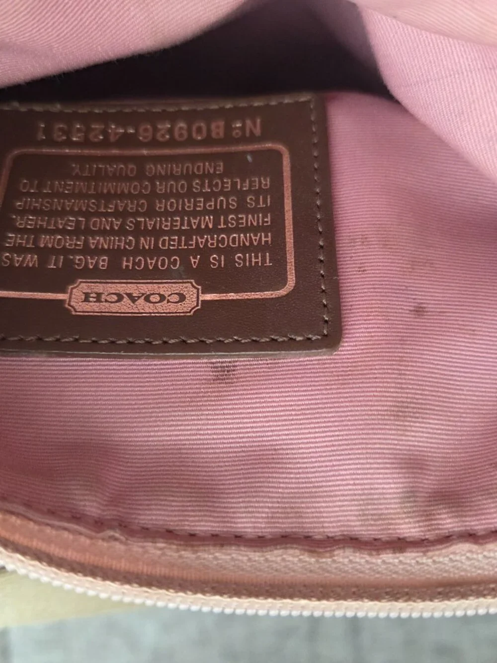 Coach purse